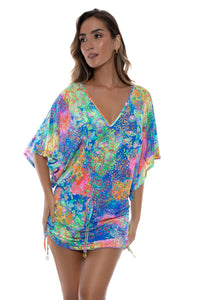 Luli Fama Women's Cosita Buena South Beach Cover-Up Dress, Electric Blue,  MED : Luli Fama: : Clothing, Shoes & Accessories
